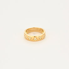 Charger l'image dans la galerie, Bague Bandeau Coeurs