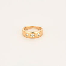 Charger l'image dans la galerie, Bague Jonc Trilogie Diamants