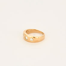 Charger l'image dans la galerie, Bague Jonc Trilogie Diamants