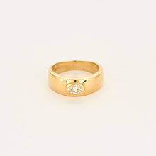 Charger l'image dans la galerie, Bague Jonc Diamant Ovale