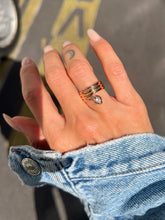 Charger l'image dans la galerie, Bague Serpent Diamant