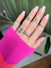 Charger l'image dans la galerie, Bague 5 Diamants Serti Rail