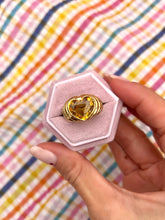 Charger l'image dans la galerie, Bague Coeur Topaze