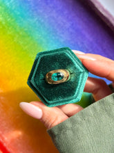 Charger l'image dans la galerie, Chevalière Jonc Tourmaline Verte