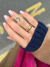 Charger l'image dans la galerie, Bague Jonc Diamant Taille Ancienne