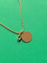 Charger l'image dans la galerie, Médaille Trèfle/Coccinelle