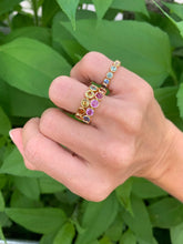 Charger l'image dans la galerie, Bagues Arc-en-ciel