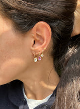 Charger l'image dans la galerie, Boucles d'Oreilles Coeurs Diamants