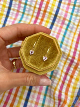 Charger l'image dans la galerie, Boucles d'Oreilles Coeurs Saphirs