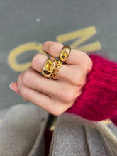 Charger l'image dans la galerie, Bague Citrine Taille Émeraude