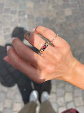 Charger l'image dans la galerie, Bague Gypsy Rubis Ovale
