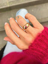 Charger l'image dans la galerie, Gypsy Ring Rubis et Diamants