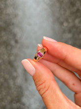 Charger l'image dans la galerie, Chevalière Tourmaline Rose