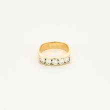 Charger l'image dans la galerie, Bague 5 Diamants Serti Rail
