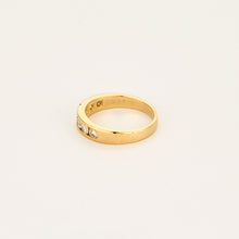 Charger l&#39;image dans la galerie, Demi Alliance Diamants Serti Rail
