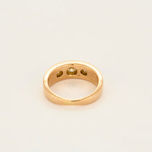 Charger l&#39;image dans la galerie, Bague Jonc Trilogie Diamants
