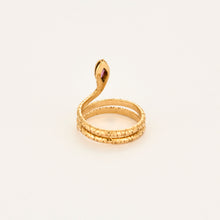 Charger l&#39;image dans la galerie, Bague Serpent Marquise Rose

