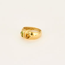 Charger l&#39;image dans la galerie, Bague Jonc 2 Coeurs
