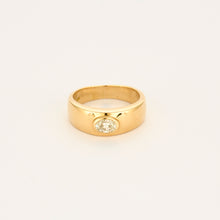 Charger l&#39;image dans la galerie, Bague Jonc Diamant Ovale
