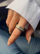 Charger l'image dans la galerie, Bague Bandeau Diamants en Chute
