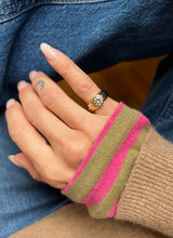 Charger l'image dans la galerie, Chevalière Godron Diamant
