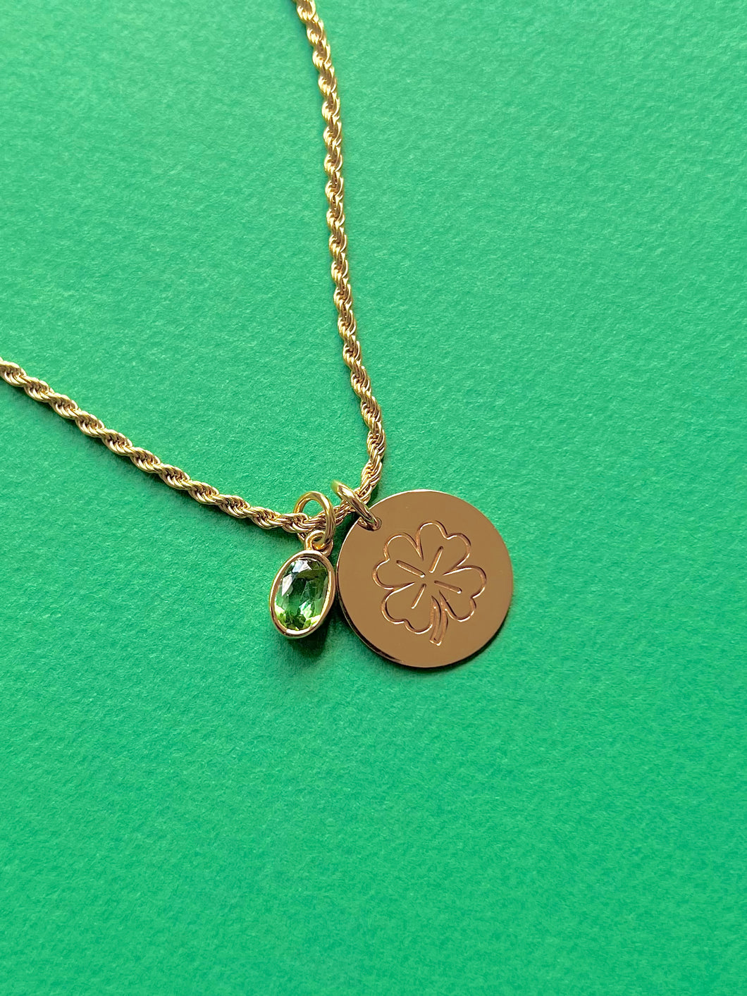 Médaille Trèfle/Coccinelle