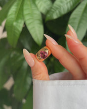 Charger et lire la vidéo dans la visionneuse de la Galerie, Chevalière Goutte XL - Tourmaline
